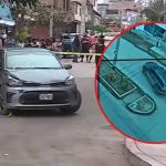 Sicarios disparan más de 20 veces contra taxi desde camioneta y matan a pasajero