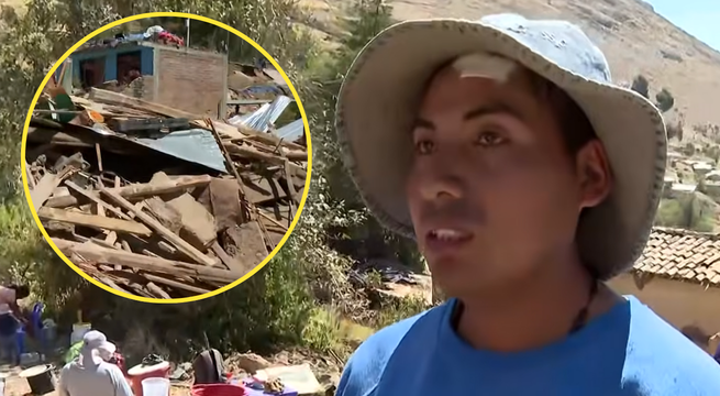 Perdió todo y ahora debe más de 20 mil soles al banco: la historia de Luis Saldaña tras el sismo en Junín