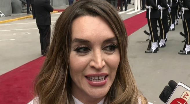 Expareja de Javier Milei, Fátima Flórez, imitó a Keiko Fujimori tras mensaje presidencial