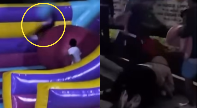 Niña termina en UCI tras caída de tres metros en juego inflable del Circuito Mágico del Agua