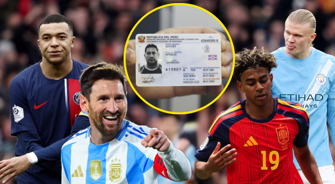 ¿Quieres cambiar tu nombre por el de tu jugador de fútbol favorito? Esto es lo que dice el Reniec