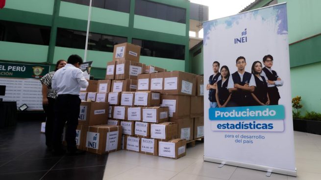 INEI transfiere 7,346 tabletas electrónicas a la PNP para fortalecer gestión en materia de seguridad ciudadana