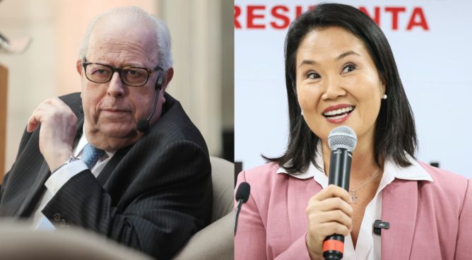 Keiko Fujimori se reunirá esta tarde con el presidente del BCRP, Julio Velarde