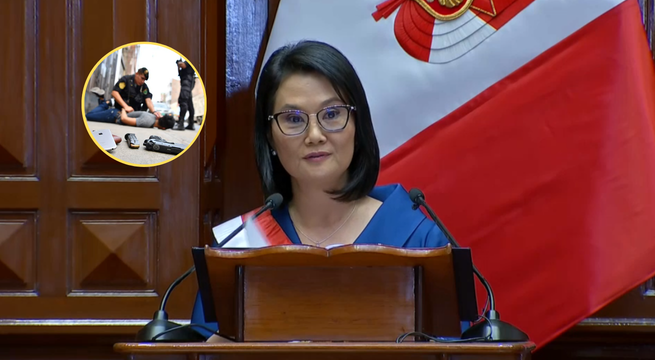 Keiko Fujimori: "iremos tras las mafias nacionales e internacionales que financian la extorsión, el sicariato, el narcotráfico y la minería ilegal"