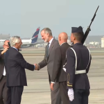 Rey Felipe VI llega al Perú para la toma de mando de Keiko Fujimori | VIDEO