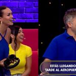 ¡Renzo Schuller pierde el hilo de la canción y desata las risas de todo el elenco de Me Caigo De Risa!