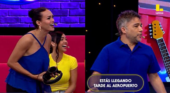 ¡Renzo Schuller pierde el hilo de la canción y desata las risas de todo el elenco de Me Caigo De Risa!