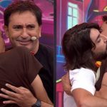 ¡César Ritter bromea con Julio Díaz tras un inesperado acercamiento en pleno reto de Me Caigo De Risa!