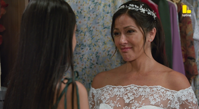 Valentina Valiente capítulo 102: ¡Elsa y Jenny protagonizan una emotiva charla antes de la boda!