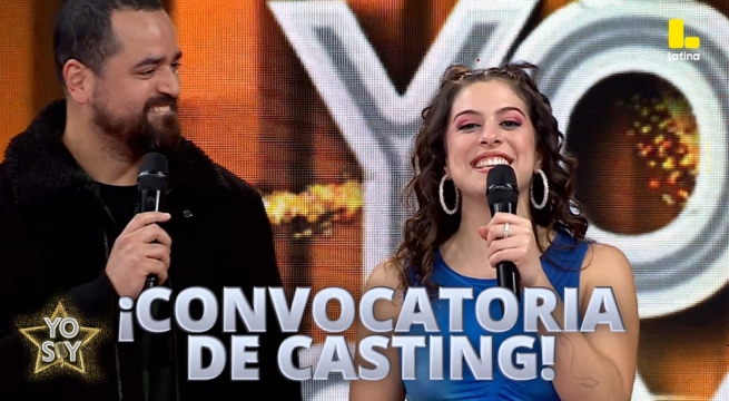 ¡Casting de Yo Soy 2026! Este sábado 01 y domingo 02 de agosto en Latina