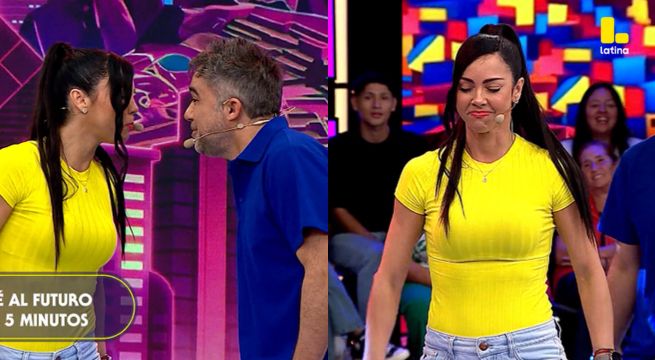 ¡Paloma Fiuza evita estar junto a Renzo Schuller… y termina celebrando la victoria con Yiddá Eslava!