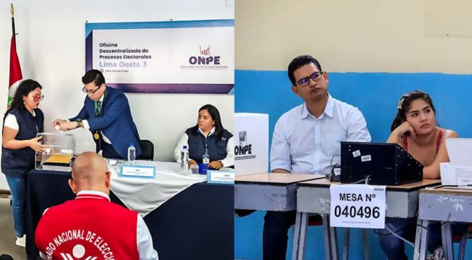 ONPE inicia HOY la preselección de miembros de mesa para las Elecciones Regionales y Municipales 2026