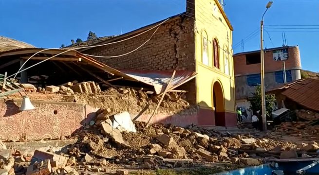 Sismo en Junín deja cinco fallecidos y cerca de 300 damnificados | VIDEO