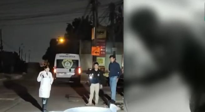 Huachipa: conductor y transeúnte resultan heridos en ataque a balazos