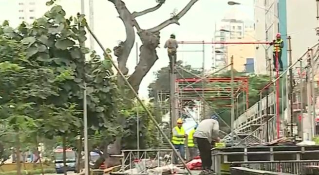 Cierre parcial de la avenida Brasil por desfile de Fiestas Patrias genera intenso tráfico