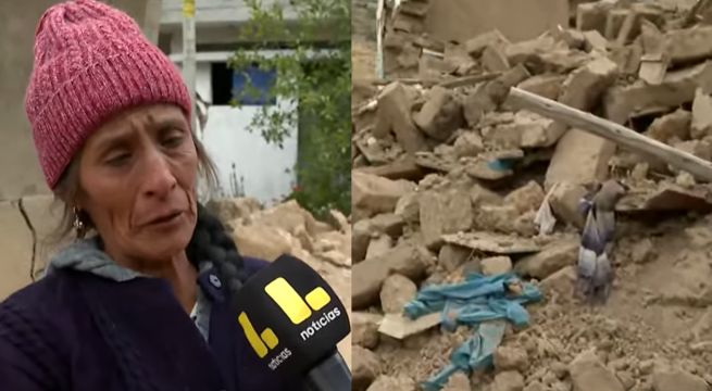 Madre que perdió a su hijo en el sismo de Junín relata entre lágrimas cómo colapsó su vivienda