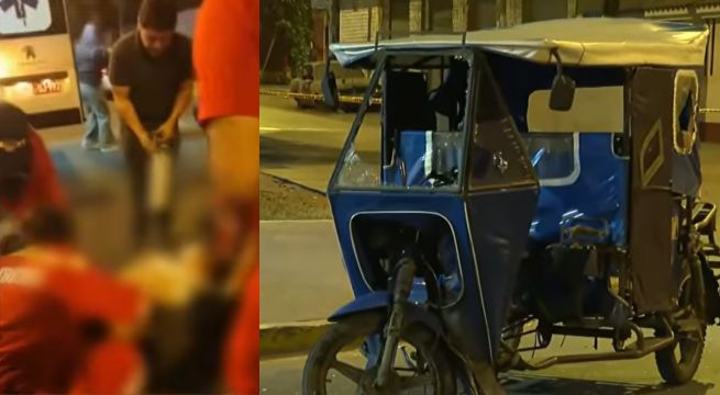 Sicarios atacan a mototaxista con 15 disparos en Santa Anita: permanece grave en el hospital