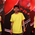 ¡Daniel Menacho llegó a Me Caigo de Risa y el equipo amarillo armó un recibimiento por todo lo alto!