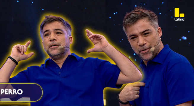 Me Caigo De Risa: Renzo Schuller acertó en el último segundo y el elenco no lo dejó escapar: 
