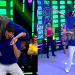 Me Caigo De Risa: Eduardo Romay y Manuel Gold hicieron temblar el set con una acrobacia que dejó a todos en shock