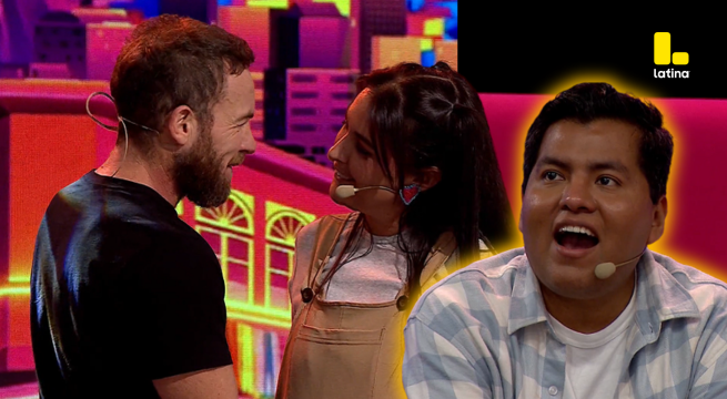 Me Caigo De Risa: "¿Quieres entrar a mi sleeping bag?" Luciana Arispe y Rodrigo Sánchez Patiño desataron el caos en vivo