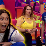 Me Caigo de Risa: Luciana Arispe se robó el show al reaccionar al chisme más loco que inventó el elenco sobre ella
