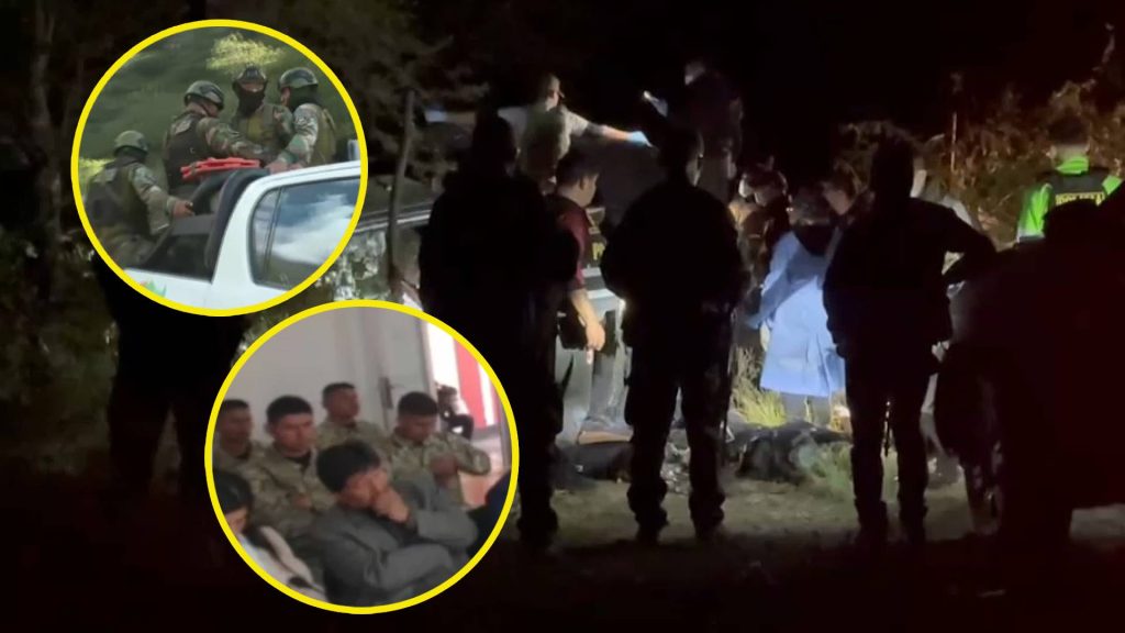 Ordenan excarcelar a militares investigados por muerte de jóvenes durante operativo en Colcabamba