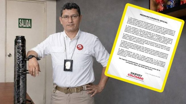 Harvey Colchado se pronuncia tras pedido fiscal de 9 años y 4 meses de prisión en su contra