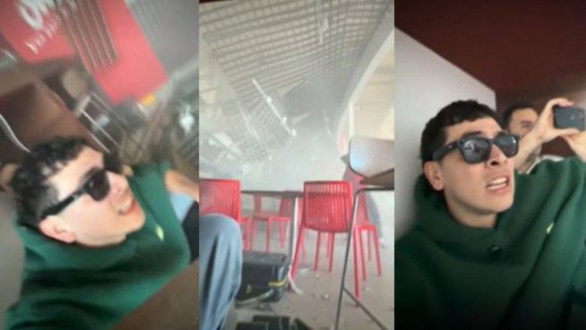 Influencer capta en video el terremoto de 7.4 en Colombia: 