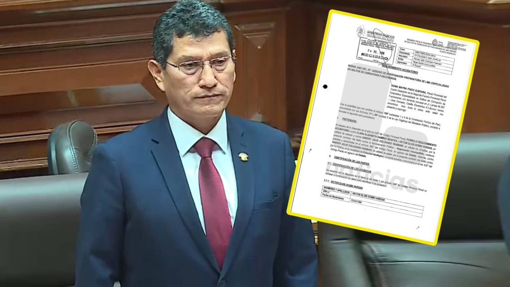 Fiscalía solicita 9 años y 4 meses de prisión contra Harvey Colchado por dos presuntos delitos