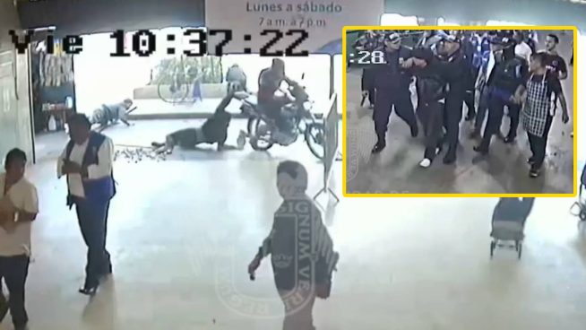 Videos revelan cómo fue capturado uno de los asesinos de cambista en el Centro de Lima