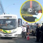 Atacan a balazos a chofer de bus en el Callao: Víctima lucha por su vida en UCI