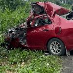 Cuatro muertos y dos heridos deja fatal choque entre auto y camión en carretera de Huánuco