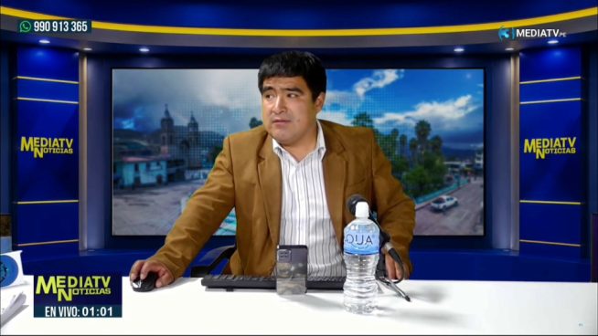 Sismo de 7.2 en Ayacucho sorprendió en vivo a conductor de canal local | VIDEO