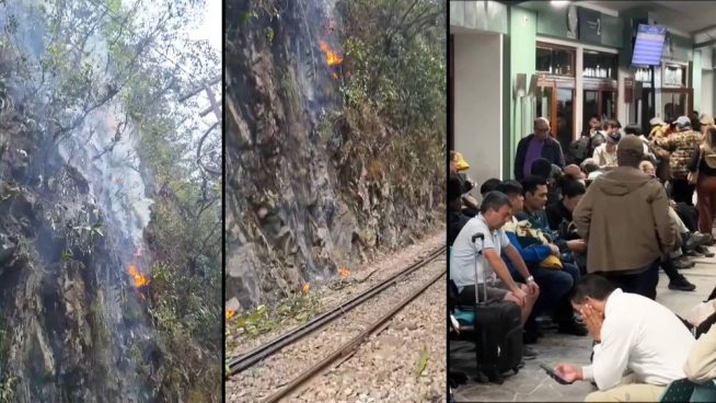 Suspenden viajes a Machu Picchu por incendio forestal: aquí los detalles