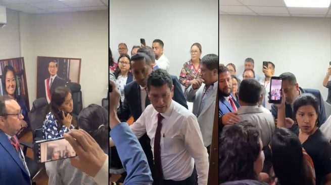 Ahora Nación y Fuerza Popular se disputan oficina del Congreso de la República