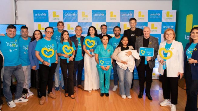 Latina y UNICEF lanzan campaña "Su futuro es hoy" para impulsar la salud infantil