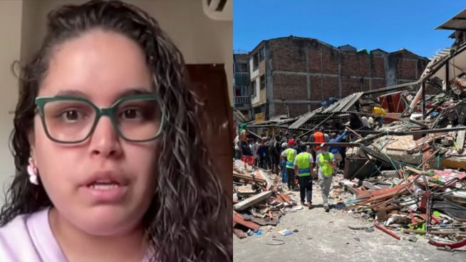 Peruana en Colombia relata su experiencia tras terremoto: "el edificio donde vivo era un papel moviéndose" | VIDEO