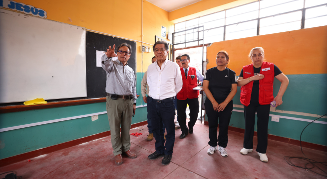 Clases presenciales se reinician este lunes en colegios afectados por lluvias en Lima Sur