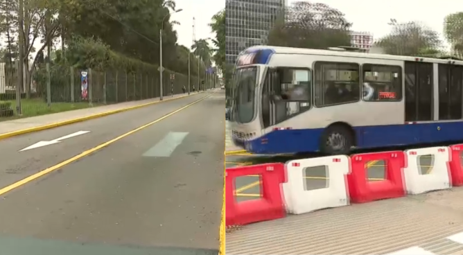 ATU inicia fase de orientación del carril exclusivo para el Corredor Azul en la av. Arequipa | VIDEO