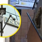 Delincuentes hacen agujero para robar casa de cambio en SMP