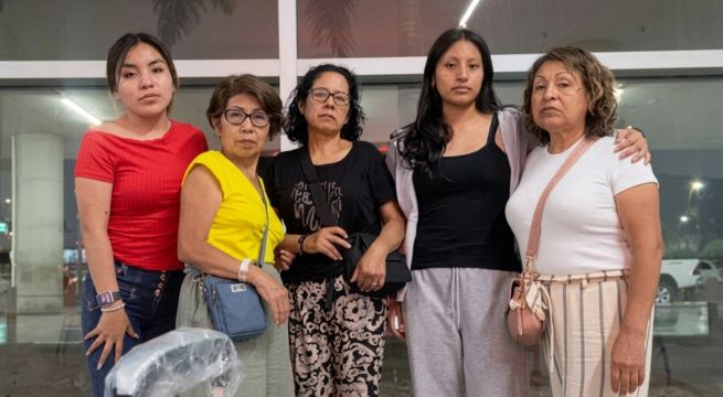 Peruanas afectadas por terremoto en Colombia vuelven al país en vuelo de la FAP