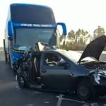 Dos personas mueren tras choque entre bus y colectivo en Huacho