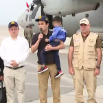 Canciller sobre peruanos repatriados tras terremoto en Venezuela: 