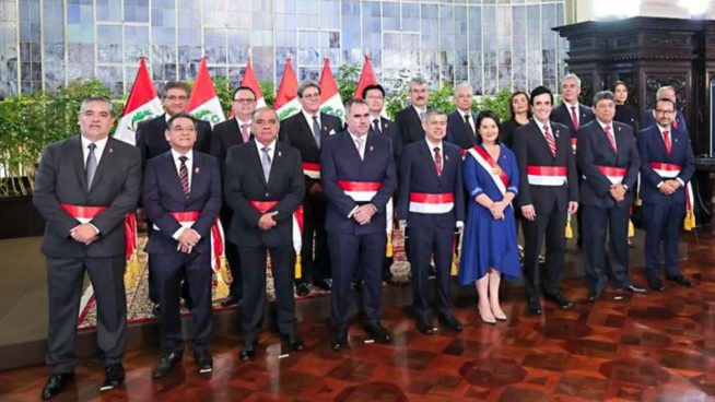 Gabinete Galarreta expondrá este jueves ante el pleno de Diputados su política general de Gobierno
