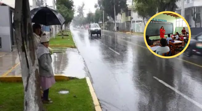 Ilo: suspenden clases presenciales y disponen educación virtual por condiciones climáticas