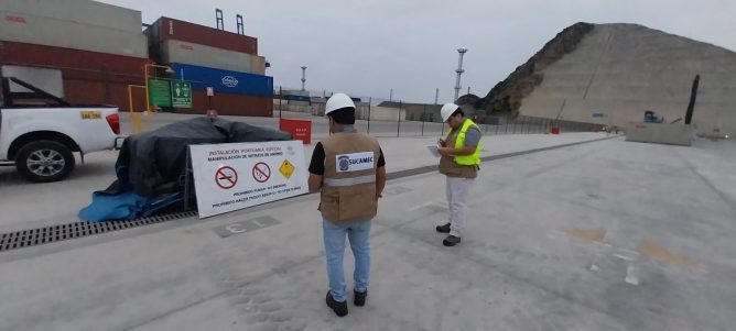Megapuerto de Chancay: incautan 2.5 toneladas de insumo para explosivos de procedencia rusa