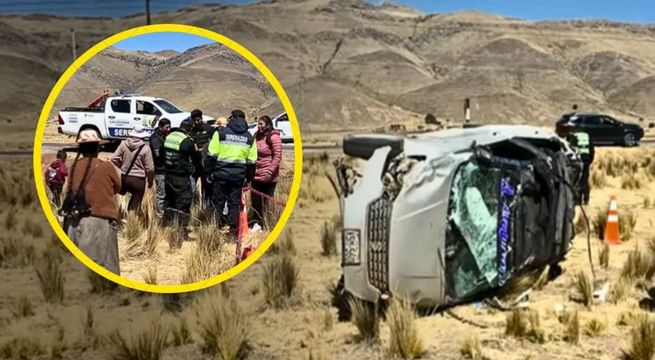 Joven de 27 años muere tras despiste de camioneta en Puno