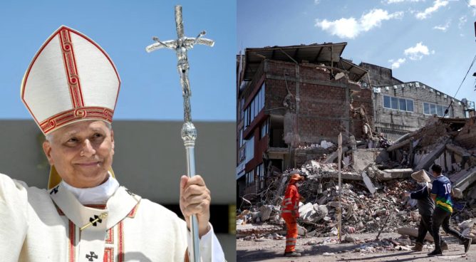 Papa León XIV envía ayuda económica a las zonas de Colombia afectadas por terremoto