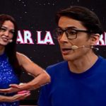 ¡Angie Arizaga hizo estallar de risa al interpretar muy literalmente una indicación de Julio Díaz!